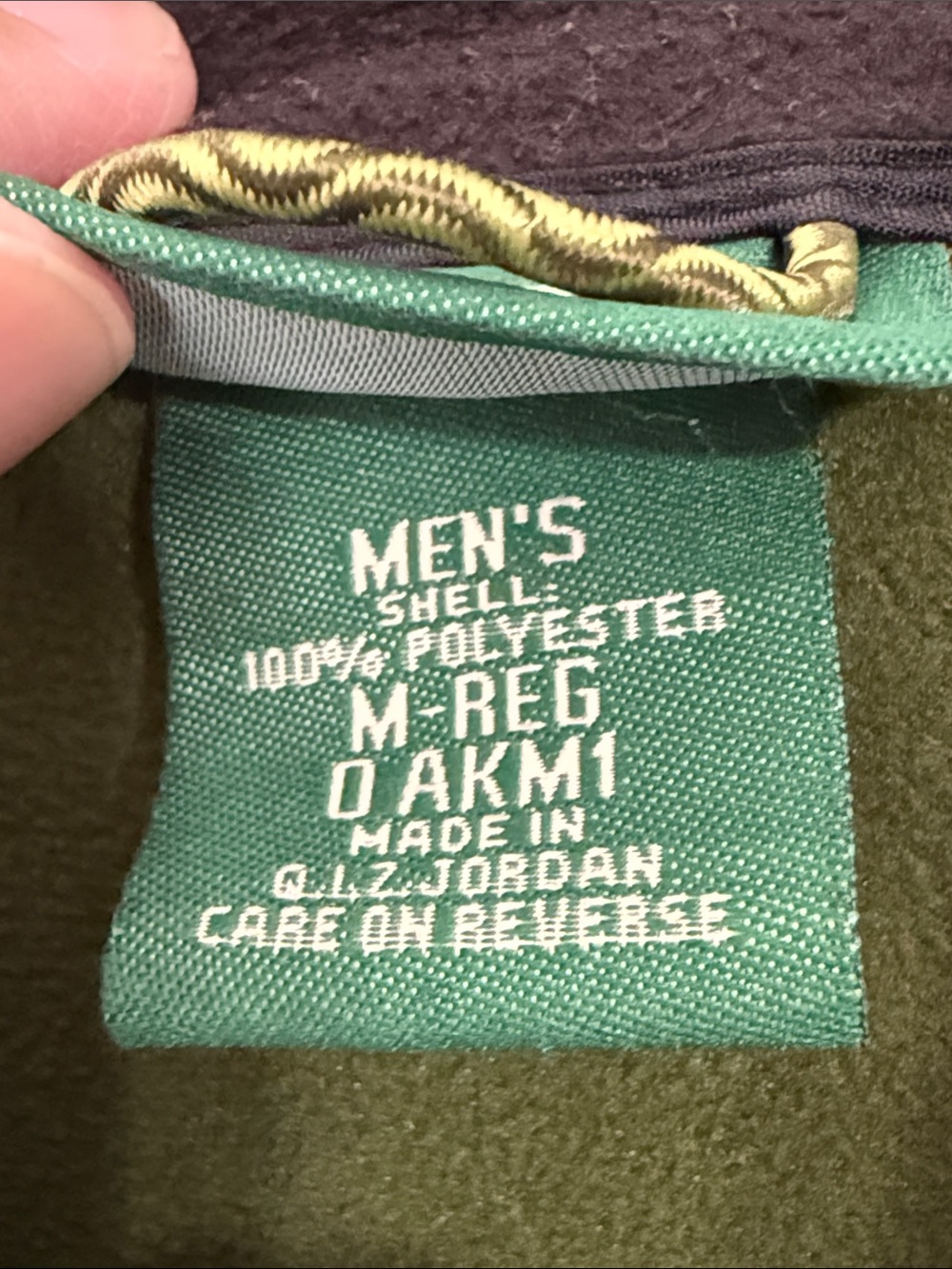 L.L.Bean Men’s Green Colorblock Outdoor Shell Jacket M Vintage - Picture 3 of 9